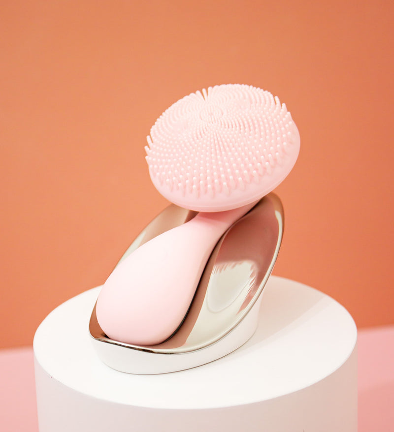 Electric Facial Cleansing Brush - Sonic Vibration Technology