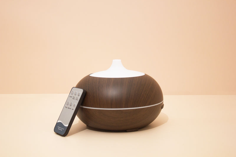 Ultrasonic Essential Oil Aromatherapy Diffuser 550ml - with Remote Control
