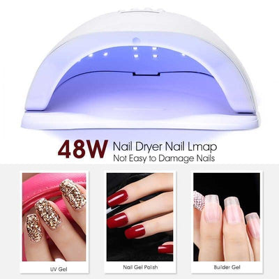 LED Nail Lamp UV Polish Dryer